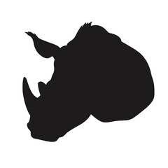 rhino silhouette  