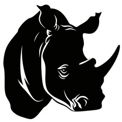 rhino silhouette  