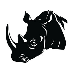 rhino silhouette  