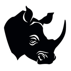 rhino silhouette  