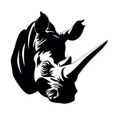 rhino silhouette  