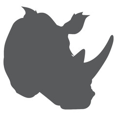 illustration of a rhinoceros