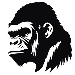 gorilla silhouette