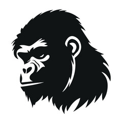 gorilla silhouette
