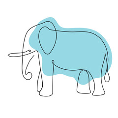 illustration of elephant