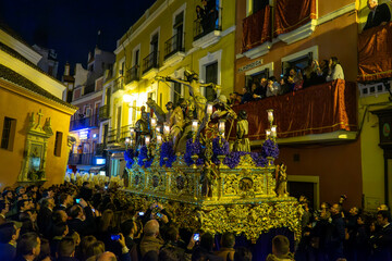 Naklejka premium Cristo de la hermandad de la exaltación, semana santa de Sevilla 
