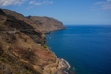 Coastal village in Tenerife Canary Islands Spain