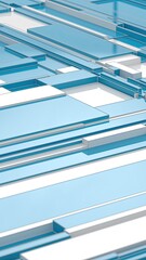 Obraz premium 3D geometric shapes background