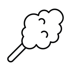 Cotton Icon vector. Stock illustration.