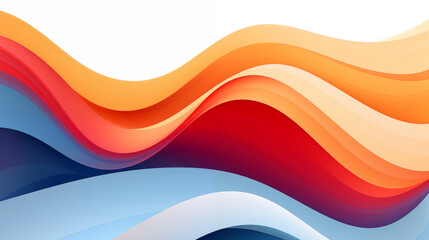 Obraz premium Abstract background of 3d wavy and rhythmic linear patterns shaped canvas