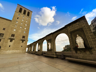 Fototapeta premium Monastère de Montserrat 