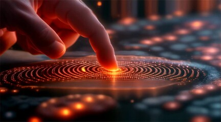 Fingerprint scan provides security access - Powered by Adobe