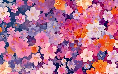 Floral pattern background
