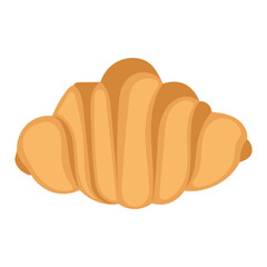 Croissant icon Traditional french food Vector