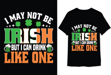 St. Patrick's day  t shirt design, beer design, drink, lucky t shirt design - obrazy, fototapety, plakaty