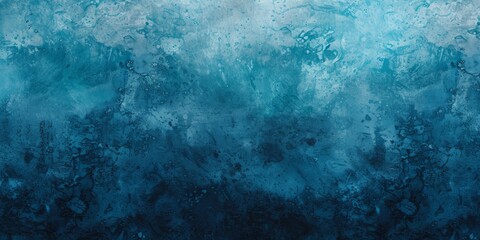 Grunge Texture Adds Depth To Abstract Gradient Blue Watercolor Background, Ideal For Banners. Сoncept Natural Landscapes, Urban Architecture, Lifestyle Portraits, Adventure Travel, Food Styling - obrazy, fototapety, plakaty