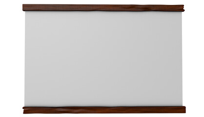 wooden board for creatives in 3d render