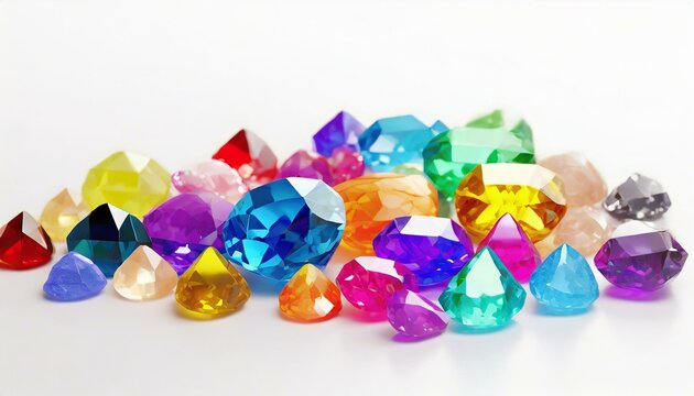 colorful gems