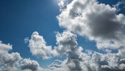 blue sky background with clouds