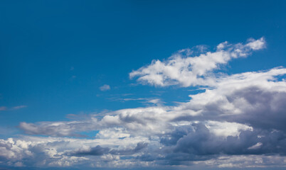 blue sky background with clouds