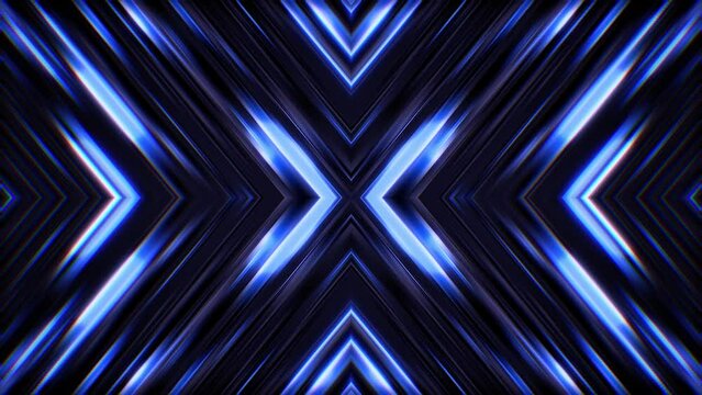 X Factor Black and Blue Background