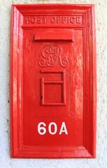 red post box
