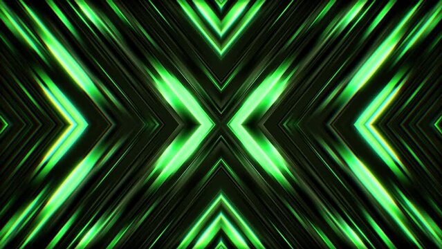 X Factor Black and Green Background