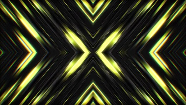 X Factor Black and Yellow Background