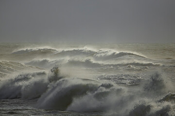 Atlantic sea storm