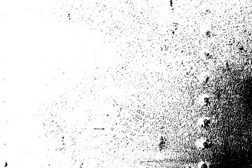 Rustic grunge vector texture with grain and stains. Abstract noise background. Weathered surface. Dirty and damaged. Detailed rough backdrop. Vector graphic illustration with transparent white. EPS10.