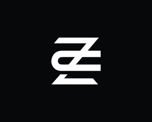 Minimalist Letter ZC Logo Design | ZC Icon