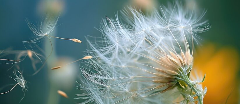 Pappus plants resemble Scorzonera with feather-like appearance, and have wind dispersion of seeds at a large scale.