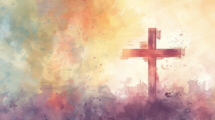 Jesus' Resurrection Celebration - Christian Worship and Praise Generative AI