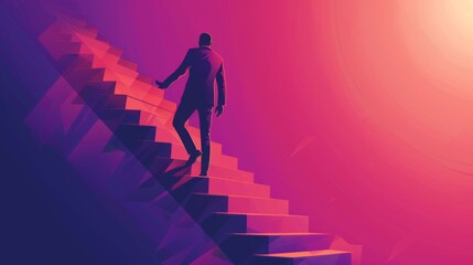 business male stand and feel happy on the most hight at the target, success, leader, teamwork, target, Aim, confident, achievement, goal, on plan, finish, generate by AI
