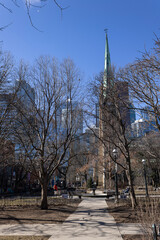 Walking around St James Park