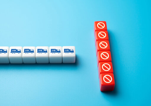 Blocking for cargo vehicles and trucks. Embargo. Interference with trade routes, threat logistics. No transit, economic war. Refusal to insure transport in high-risk and combat areas.