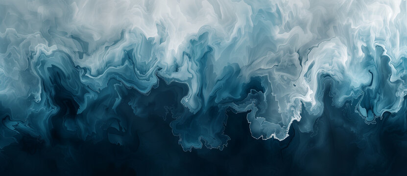 Abstract Ocean Waves Background