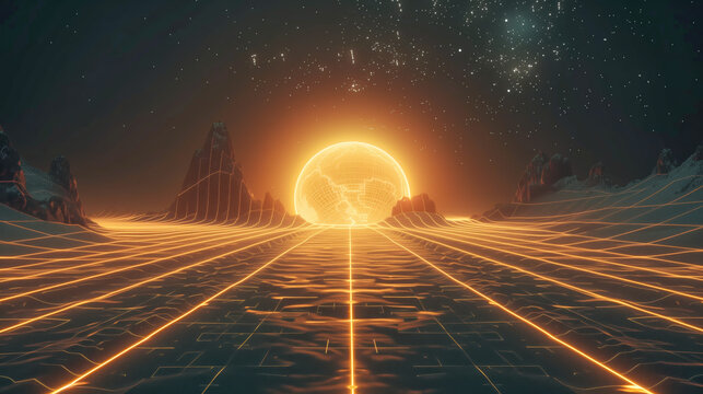 Digital landscape with a virtual world - The new frontier of cyberspace 