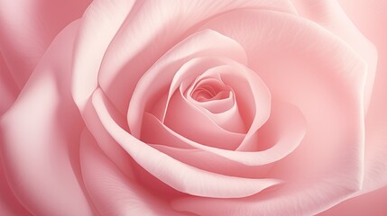 A different angle capturing the gentle background of pink roses, creating a romantic and calming atmosphere