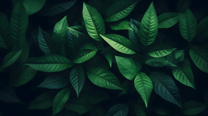Closeup green leaves background, Overlay fresh leaf pattern, Natural foliage textured and background,,
Green leaves pattern background natural background and wallpaper
