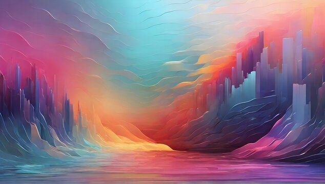 "Step into a world of endless possibilities with a gradient glassmorphism background, where each pixel is a canvas waiting to be painted with your imagination."