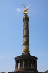 The Victory Column at the Großer Stern in Berlin, Germany