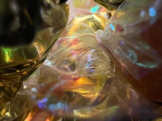 Iridescent abstract texture