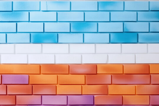 Colorful bricks wallpaper © SameGuy13