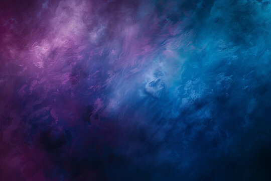Abstract backdrop with a smooth gradient of dark blues and purples