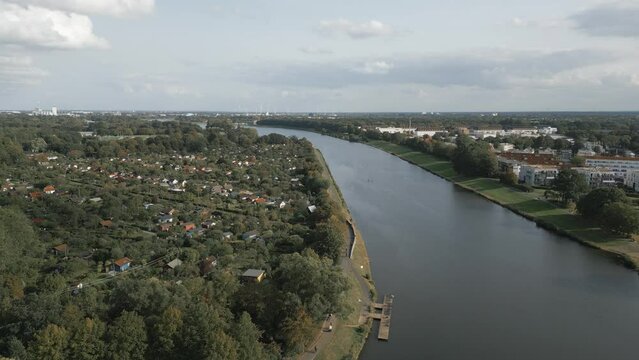 Drohnenflug Werdersee Bremen
