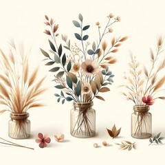 Tiny Blooms in the Art of Watercolor