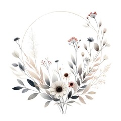 Petite Blooms in a Watercolor Series