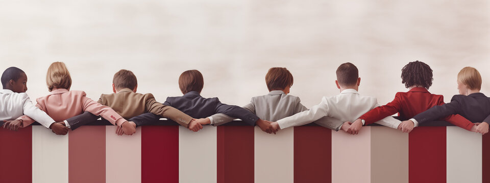 Teamarbeit, Einheitskonzept, Textfreiraum, Arbeitskollegen, Teambuilding