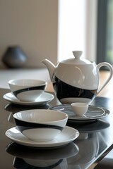 the allure of modern porcelain tea sets